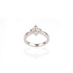 R151 White gold Ring with 0.62ct diamonds