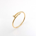 Blzk017 Yellow Gold Armring with 0.60ct Diamonds