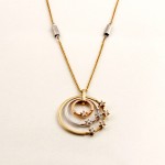KL20 Three Color Gold Necklace