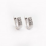 KP07 White Gold Earring with 0.28ct Diamonds