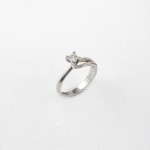 R185 White Gold Ring with 0.56ct Diamonds