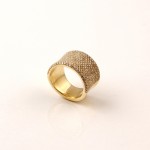 R699 prsteň zo žltého zlata s 2,12 karátovými diamantmi